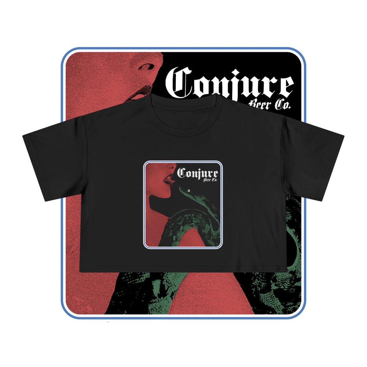 Serpents Grasp - Women's Box Crop Tee